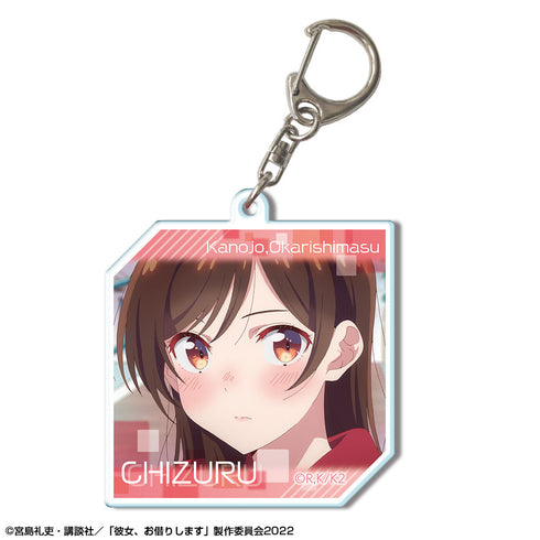 『彼女、お借りします』アクリルキーホルダー Ver.2 デザイン11(水原千鶴/K)【202507再販】